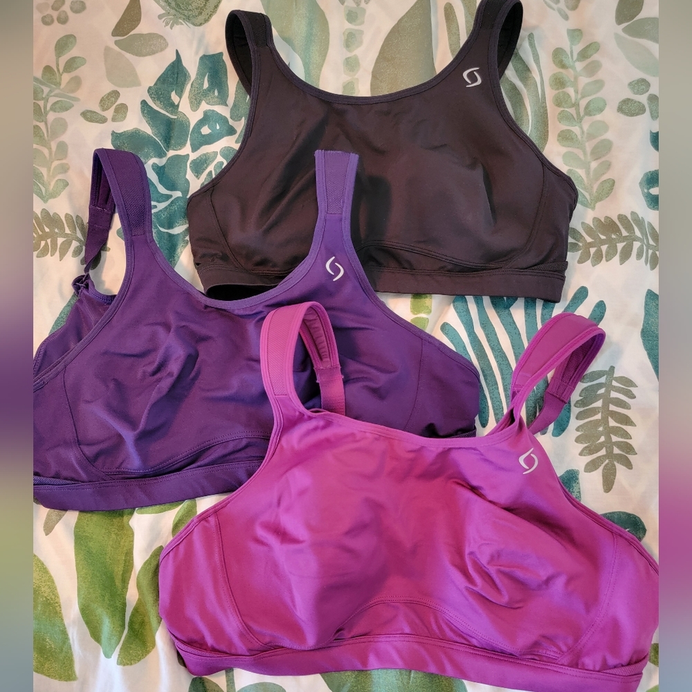 Bundle (3 qty) Moving Comfort Maia Sports Bras 40C